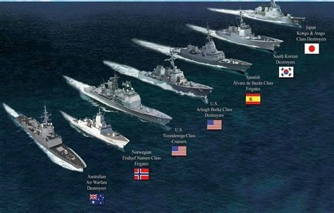 Frigate and Destroyer class using the Aegis Combat System https://en ...