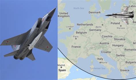 MiG-31K Jets Deploy to Kaliningrad: ‘Dagger’ Hypersonic Missiles ...