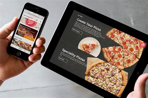 Pizza Hut Online Ordering Website