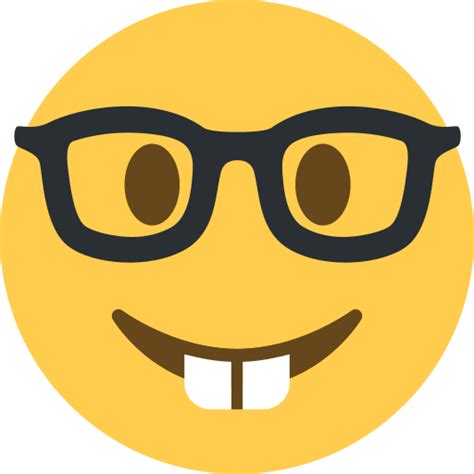 🤓 Nerd Face Emoji