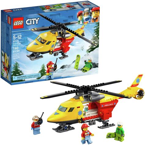 LEGO City Vehicles Ambulance Toy Helicopter Playset Reviews