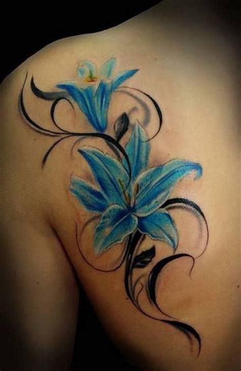 35 Pretty Lily Flower Tattoo Designs - For Creative Juice