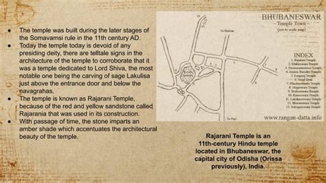 Rajarani temple history | PPT