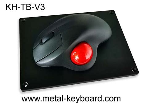 Ergonomics Industrial Computer Mouse With 39MM Resin Trackball