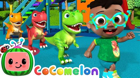 10 Little Dinos | CoComelon - It's Cody Time | CoComelon Songs for Kids & Nursery Rhymes - YouTube