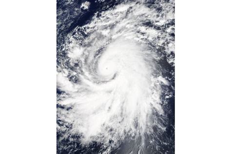 Hurricane Olaf (19E) in the central Pacific Ocean