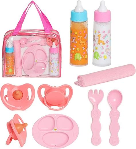 baby doll food and bottle set - Earlie Steel