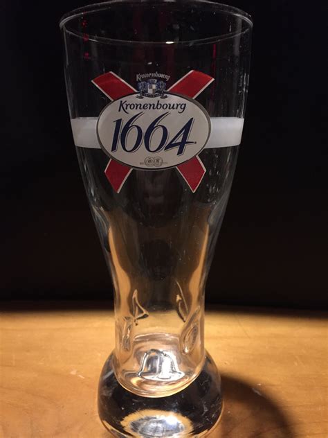 Kronenbourg 1664 Small Draught glass | Liquor glasses, Pilsner glass ...