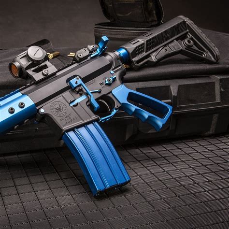 Guntec AR-15 Blue Anodized Ultimate Rifle Kit