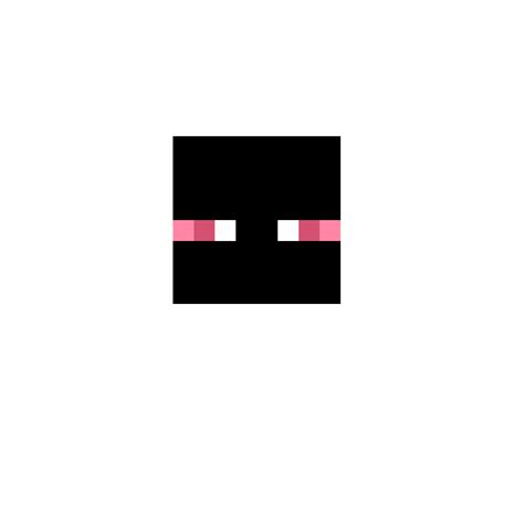 Enderman Pixel Art Grid