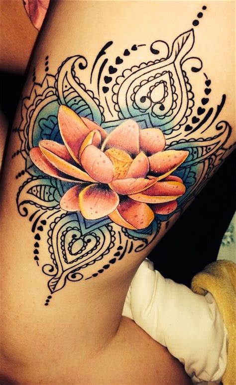 Tatuajes de flor de loto » Ideas y fotografías