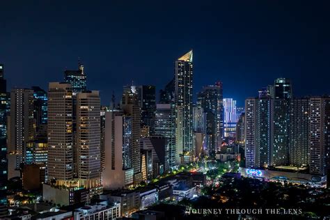 Manila Skyline from Skybar, Philippines