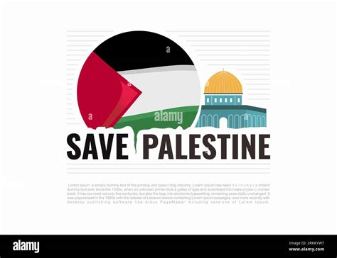 Save Palestine. Free Palestine flag wallpaper, flyer, banner vector ...