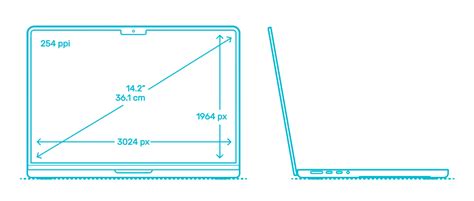 Apple MacBooks Dimensions & Drawings | Dimensions.com