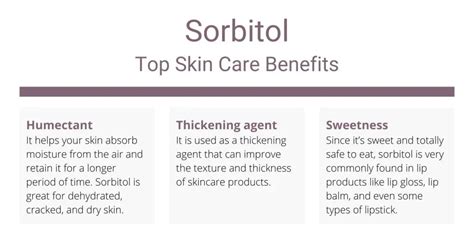 Sorbitol in Skin Care - Is It Safe for Skin? | Skincare Lab