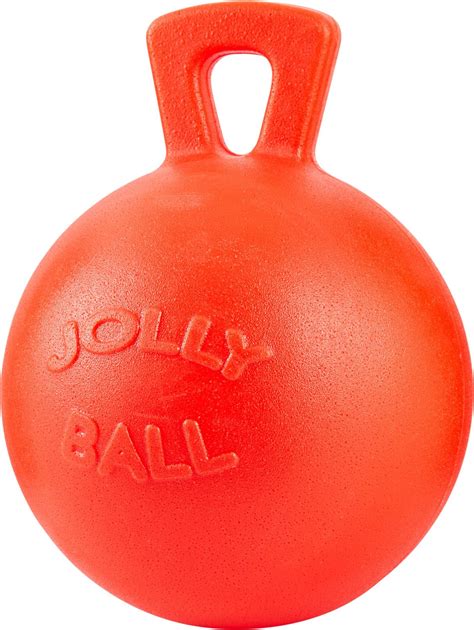 Horsemen's Pride Jolly Ball Horse Toy, Orange, 10-inch - Chewy.com