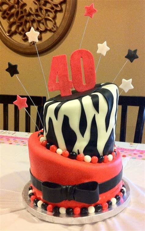 Fortieth Birthday Cake - CakeCentral.com