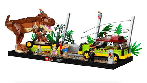 New LEGO Jurassic Park Sets Include The Infamous T-Rex Scene – Review Geek