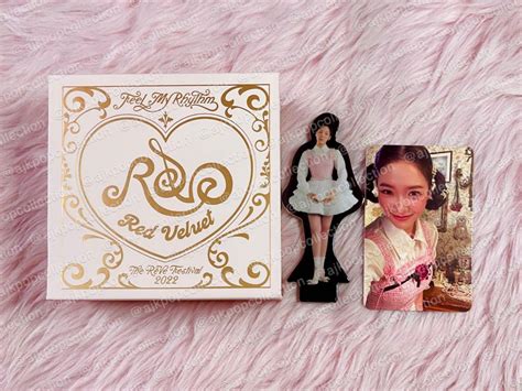 red velvet: feel my rhythm album + yeri pc + wendy standee (orgel ver.), Hobbies & Toys ...