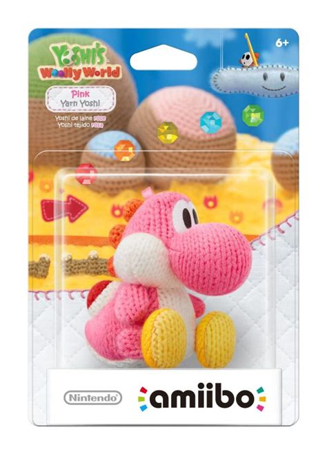 Pink Yarn Yoshi Amiibo – Double Jump Video Games