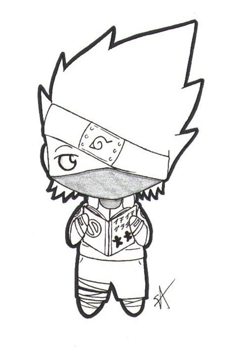 Kakashi Drawing Easy | Free download on ClipArtMag