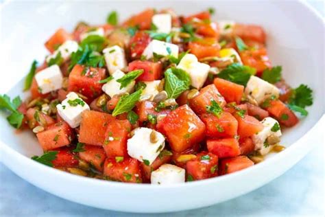 Easy Watermelon Feta Salad Recipe