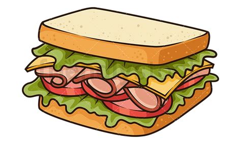 Sub Sandwich Clipart