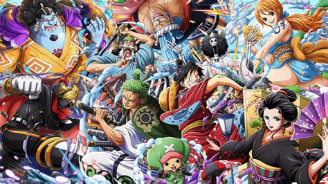 Wano Straw Hats HD Wallpaper (Updated with Jinbe!) : r/OnePiece