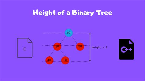 Height of Binary Tree in C/C++ | DigitalOcean