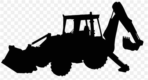 Backhoe Clipart Black And White