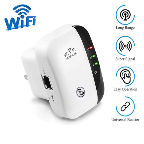 Wireless WiFi Signal Range Booster Repeater Extender Amplifier Network Internet Learn more about ...