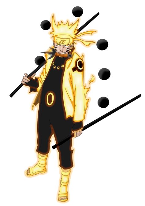 Uzumaki Naruto - Six Paths Sage Mode by RedCZ on DeviantArt