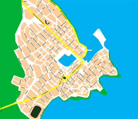 Agios Nikolaos City Map - Agios Nikolaos Greece • mappery