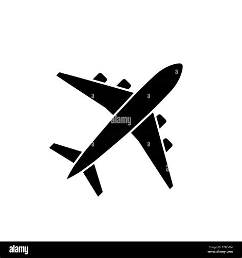 Plane icon Black and White Stock Photos & Images - Alamy