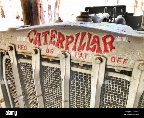 Old Caterpillar logo from around the late 1925’s Stock Photo - Alamy