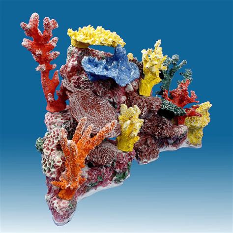 DM045PNP Medium Coral Reef Aquarium Decoration for Marine Fish Tanks