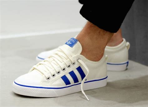 adidas Nizza White Blue Gum - Sneaker Bar Detroit