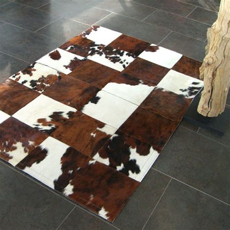 Discover The Stylish And Durable Beauty Of Patchwork Cowhide Rugs - Rug Ideas