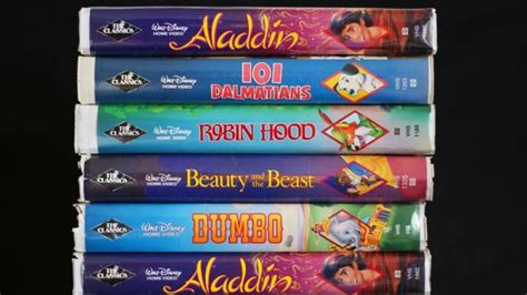 Are Disney Vhs Tapes Worth Anything - Amanda Gregory's Coloring Pages