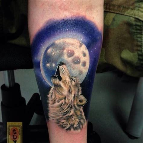 34 best Wolf Moon Tattoo images on Pinterest | Moon tattoos, Wolves and ...