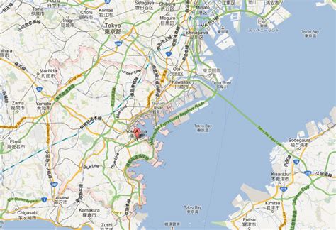 Yokohama Map - Japan