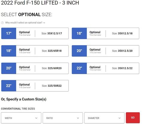 Understanding Off-Road Tire Size Measurements