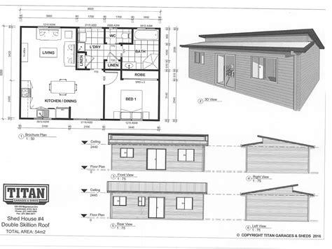 Skillion Roof House Floor Plans - floorplans.click