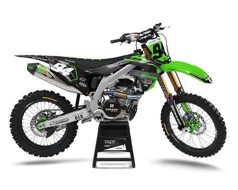 Kawasaki Graphics For Motocross Kawasaki - Custom Graphics