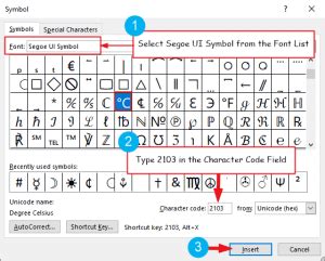 How to type the Degree Celsius (℃) symbol in Word (on Keyboard) - How ...