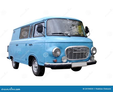 Isolated Blue Minivan Stock Image | CartoonDealer.com #24194035