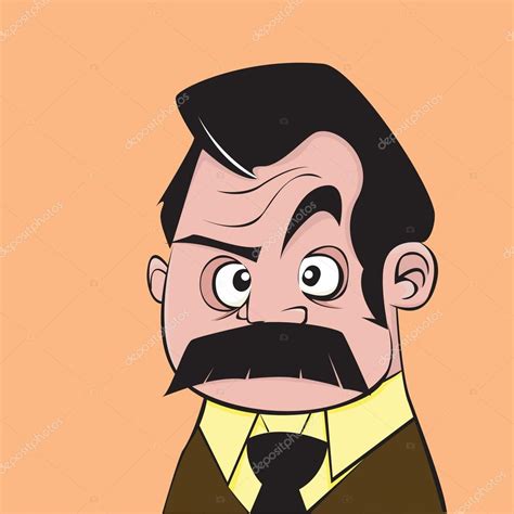 Mustache man — Stock Vector © I.Martin #30066815