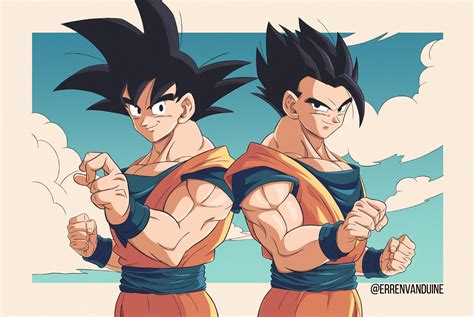 Dragon Ball Z Goku And Gohan Together