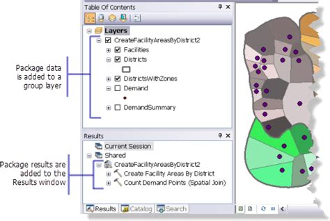 Using a geoprocessing package—ArcMap | Documentation