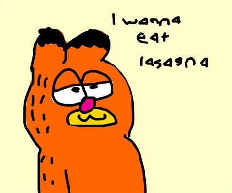 Garfield wants to Eat Lasagna — Weasyl